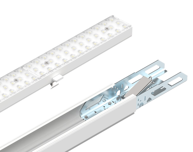 AUTCLICK Universal LED insets for existing trunking rail systems