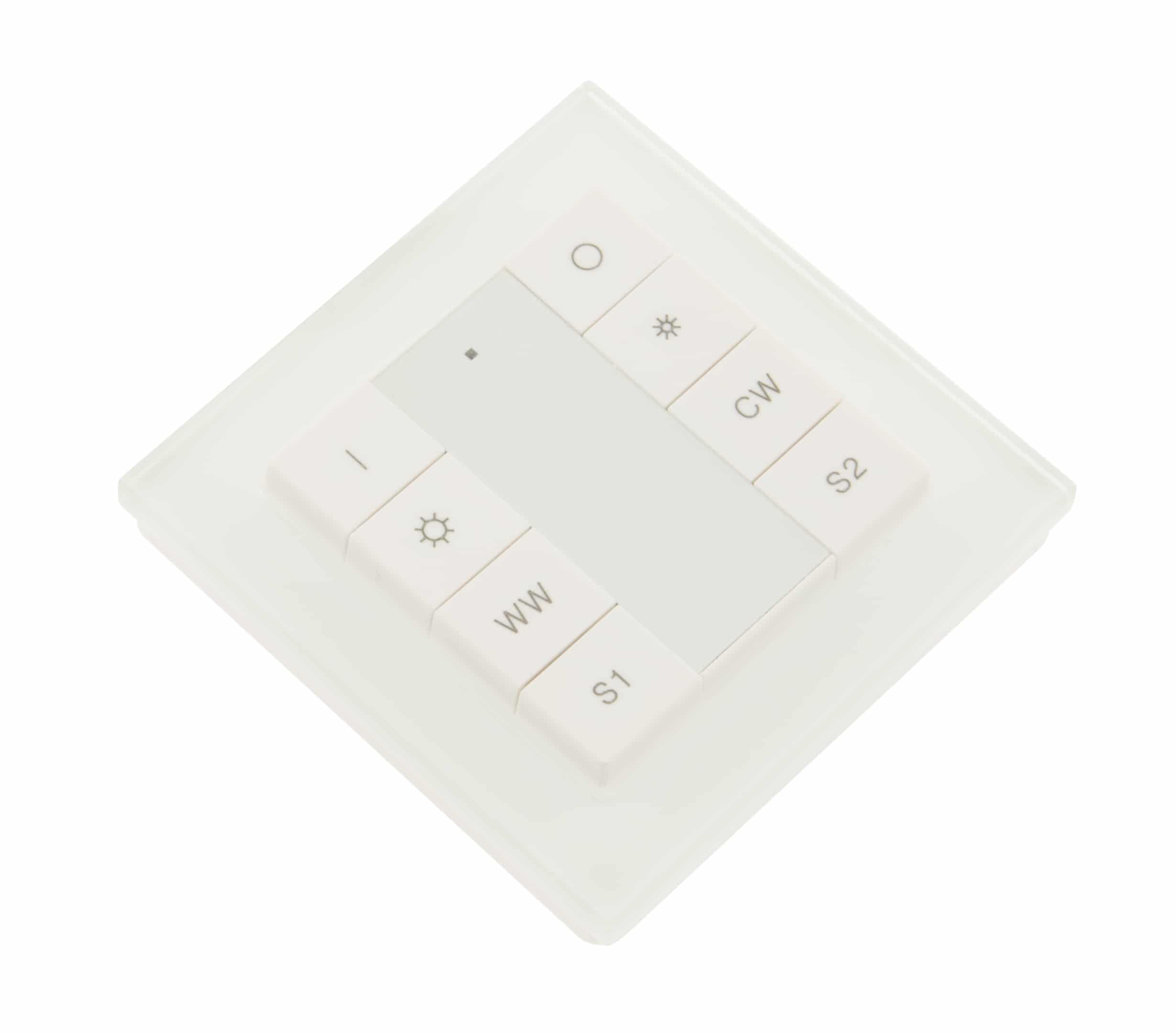LED DALI Button Dimmer DW (Dynamic White) DT8 | glass