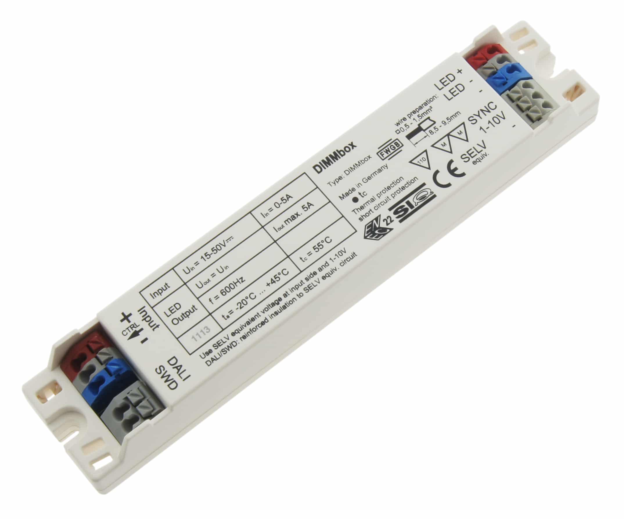 LED Universal Dimmer Mono (DALI, 1-10, Switch Dim)