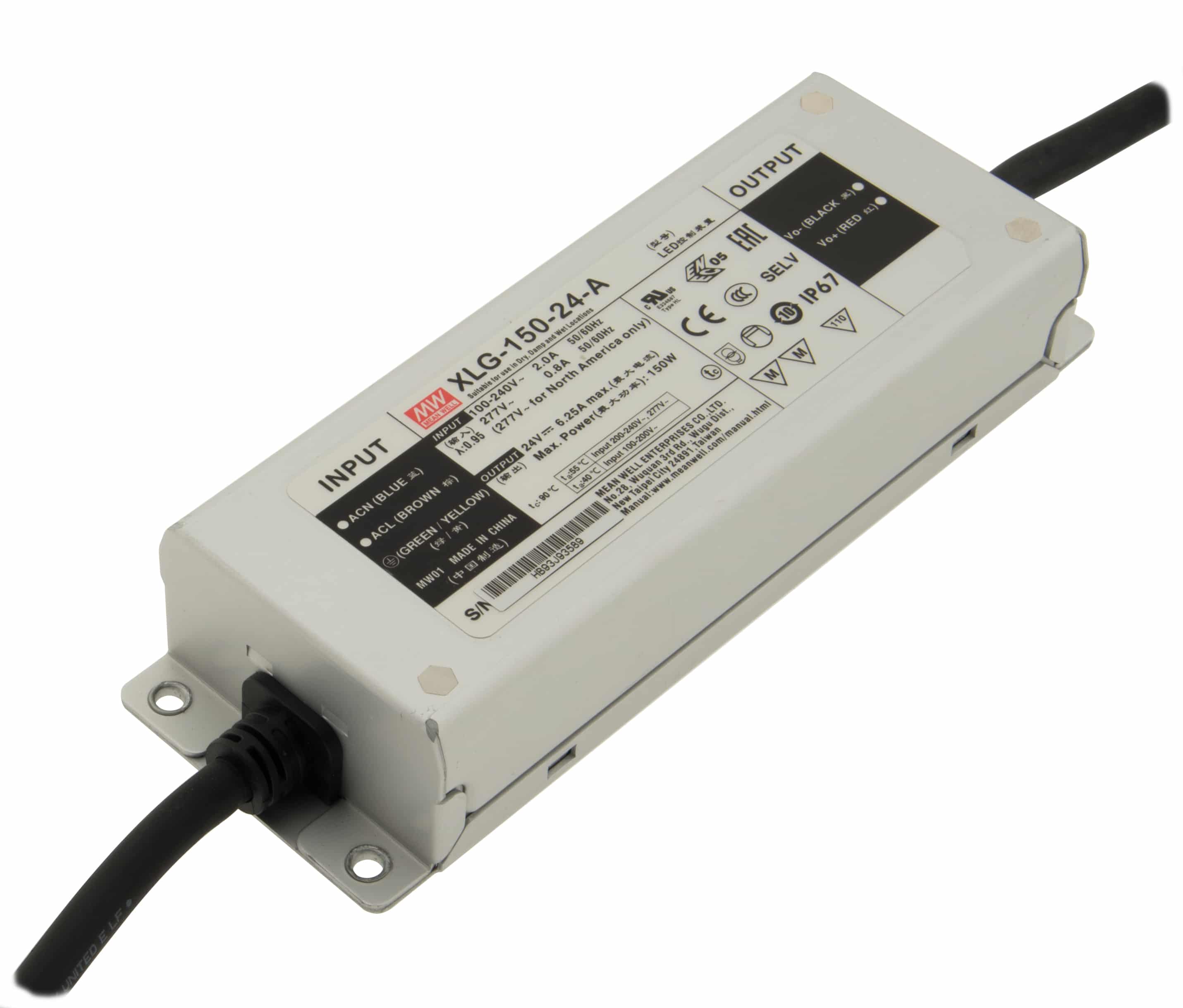 XLG - Power Supplies (CV) - IP67